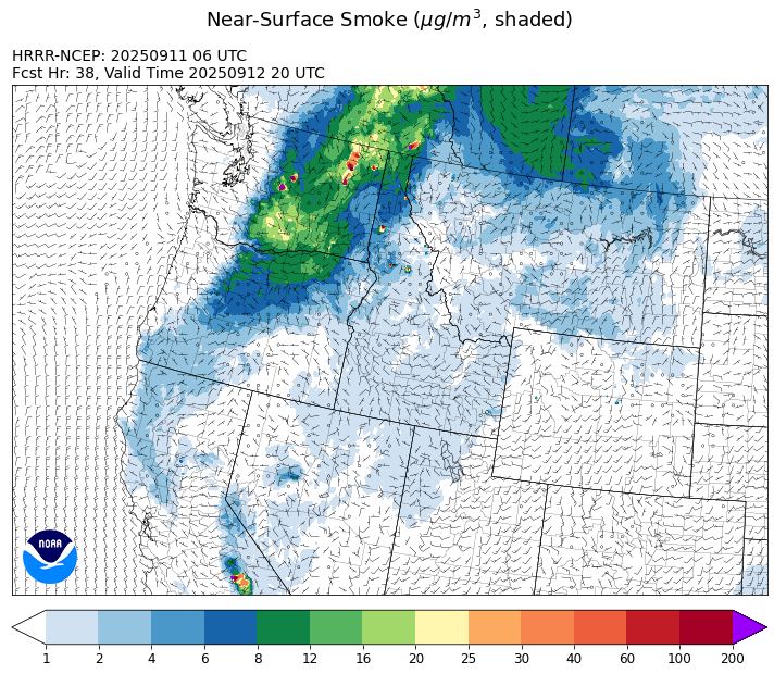 HRRR Smoke Model